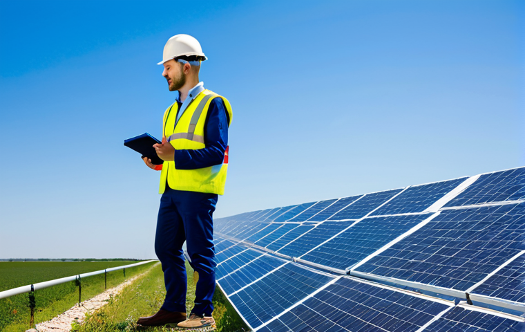 환경직 연봉 현실과 이상 - Environmental Consultant in Action**

"A professional environmental consultant, fully clothed in app...