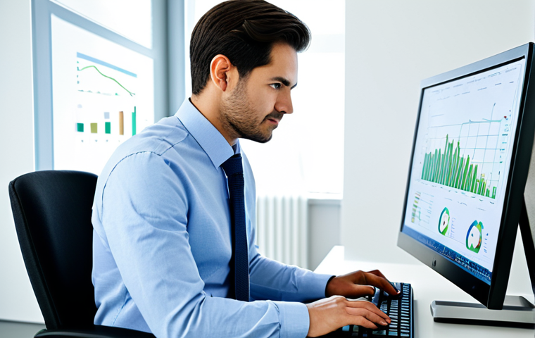 환경직 연봉 현실과 이상 - Renewable Energy Engineer at a Solar Farm**

"A renewable energy engineer, fully clothed in work att...